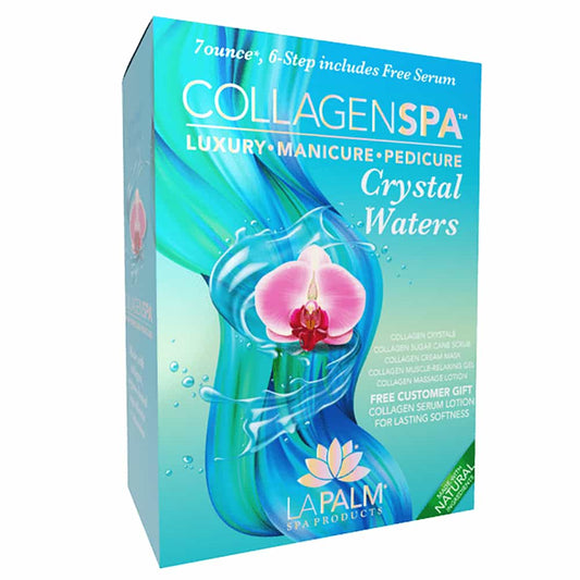 White Smoke La Palm Collagen Spa 6 Step System Crystal Waters LP515