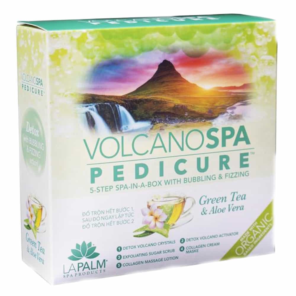 Lavender La Palm Natural Volcano Spa - Green Tea & Aloe Vera 03041