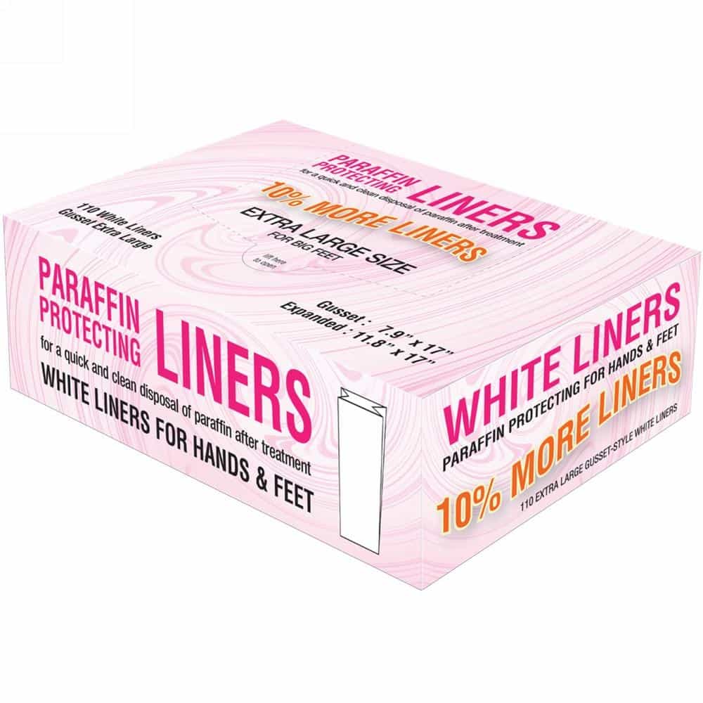 White Smoke Berkeley Paraffin Protecting Liners-XL Size White110ct PF214