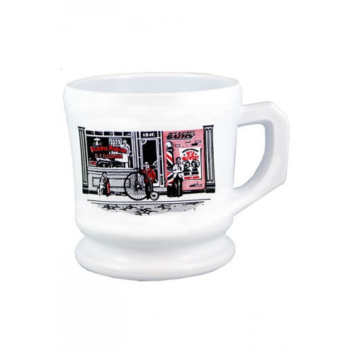 White Smoke William Marvy Opal Shaving Mug