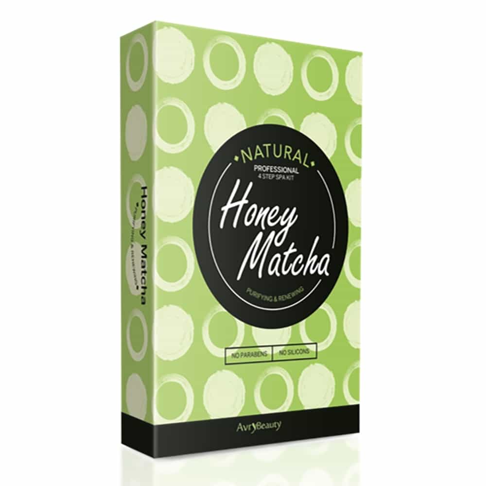 Tan AvryBeauty 4 Step Spa Kit Honey Matcha ABS105HNMC 00752