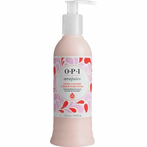 White Smoke OPI Avojuice Hand&Body Lotion 8.5 oz - Peony & Poppy AV P08
