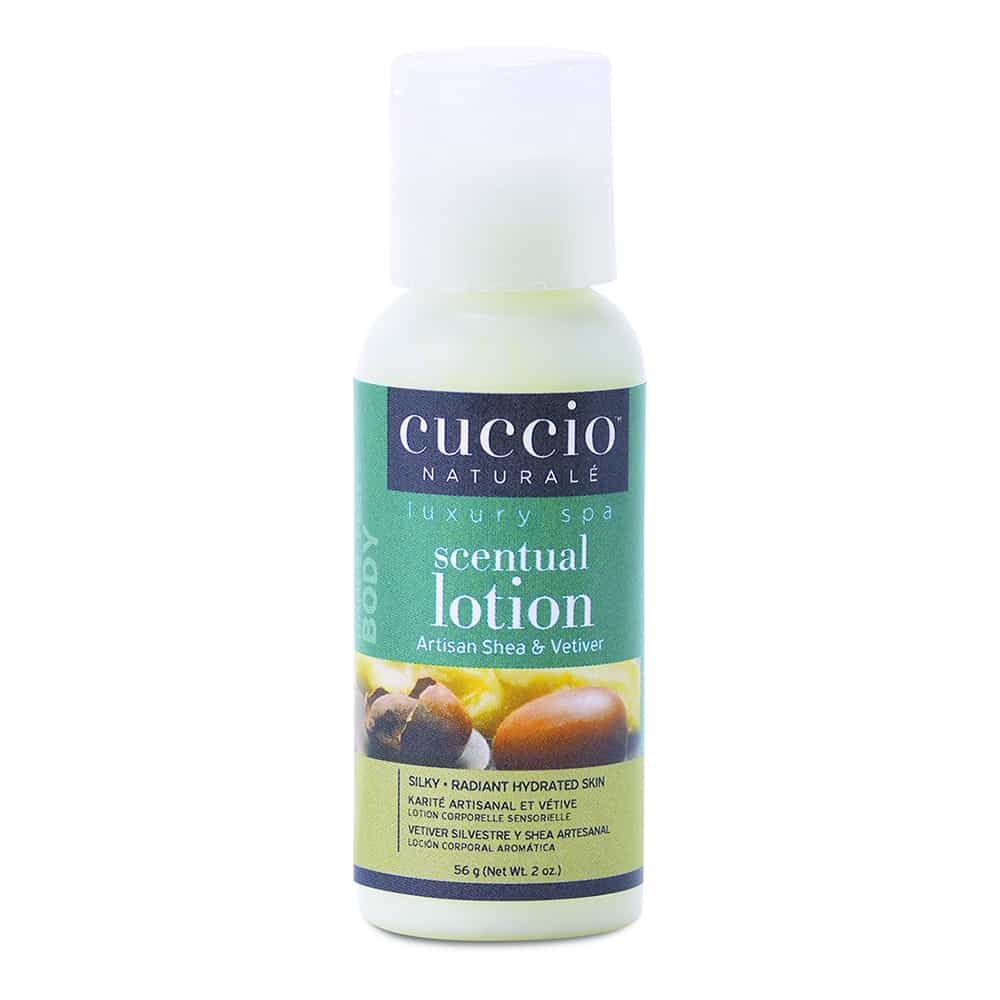 White Smoke Cuccio Scentual Lotion Artisan Shea & Vetiver 2 fl oz 3262
