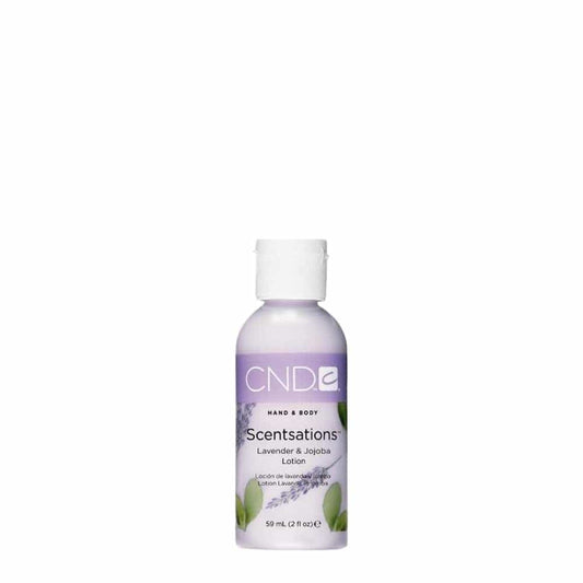 White Smoke CND Scentsations Lavender & Jojoba Lotion 2 fl oz 14110