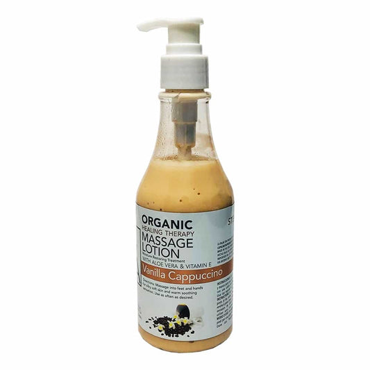 White Smoke La Palm HT Massage Lotion 8oz - Vanilla Cappuccino LP306