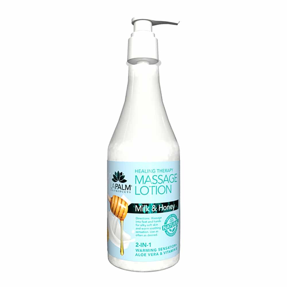 White Smoke La Palm HT Massage Lotion 8 oz - Milk & Honey LP486