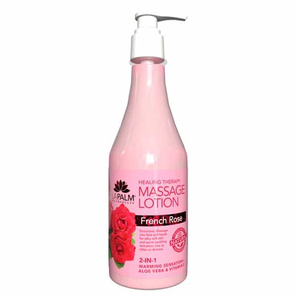White Smoke La Palm Healing Therapy Lotion Rose 8 oz