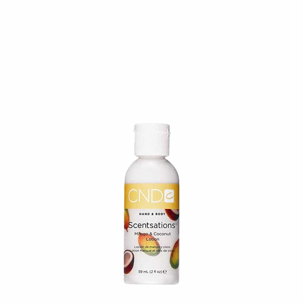 White Smoke CND Scentsations Mango & Coconut Lotion 2 fl oz 14227