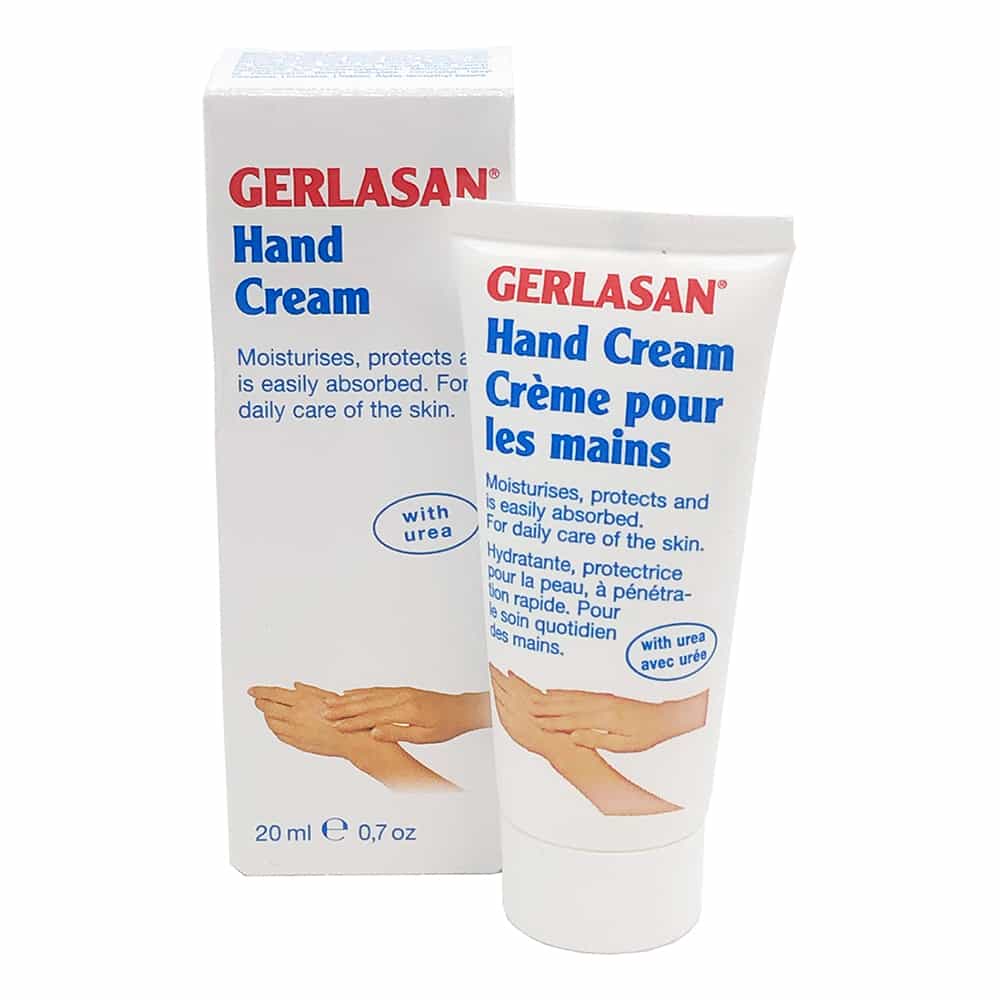 White Smoke Gerlasan Hand Cream W/Urea 20ml/0.7 oz.