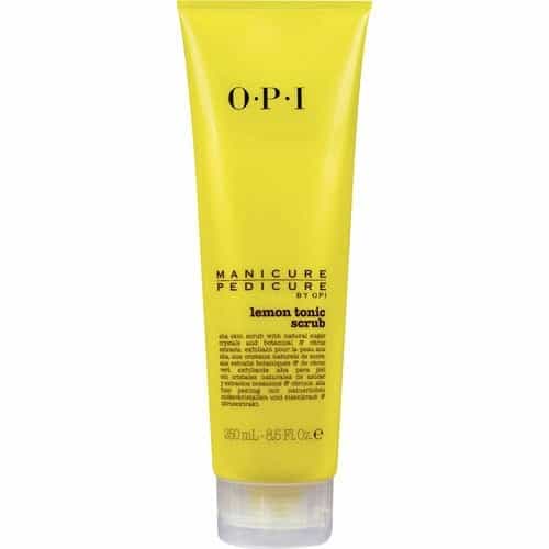 White Smoke OPI ManPed Lemon Tonic Scrub - 8.5 Oz./ 250ml