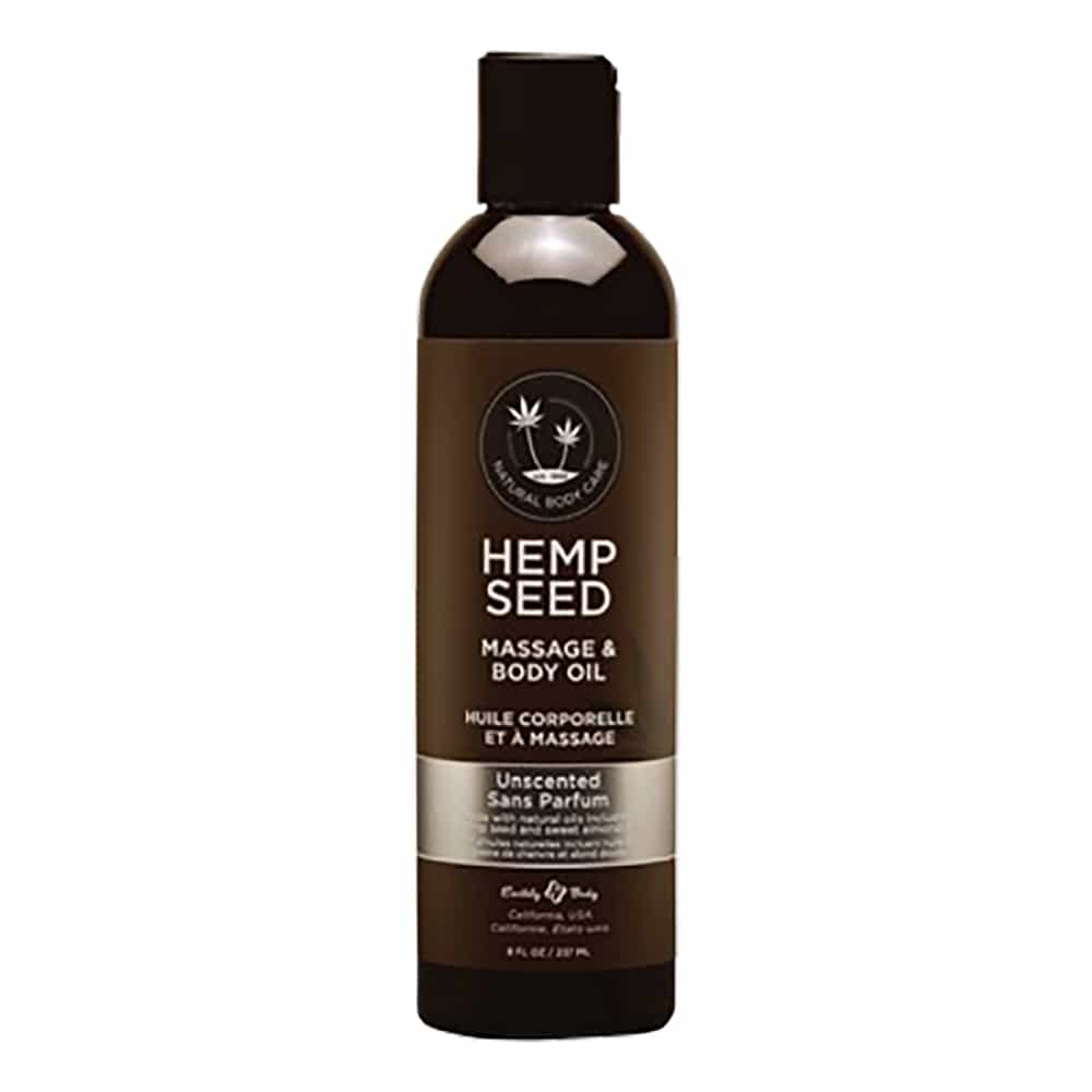 Dark Slate Gray Hemp Seed Massage & Body Oil 8 oz - Unscented MAS008/00087