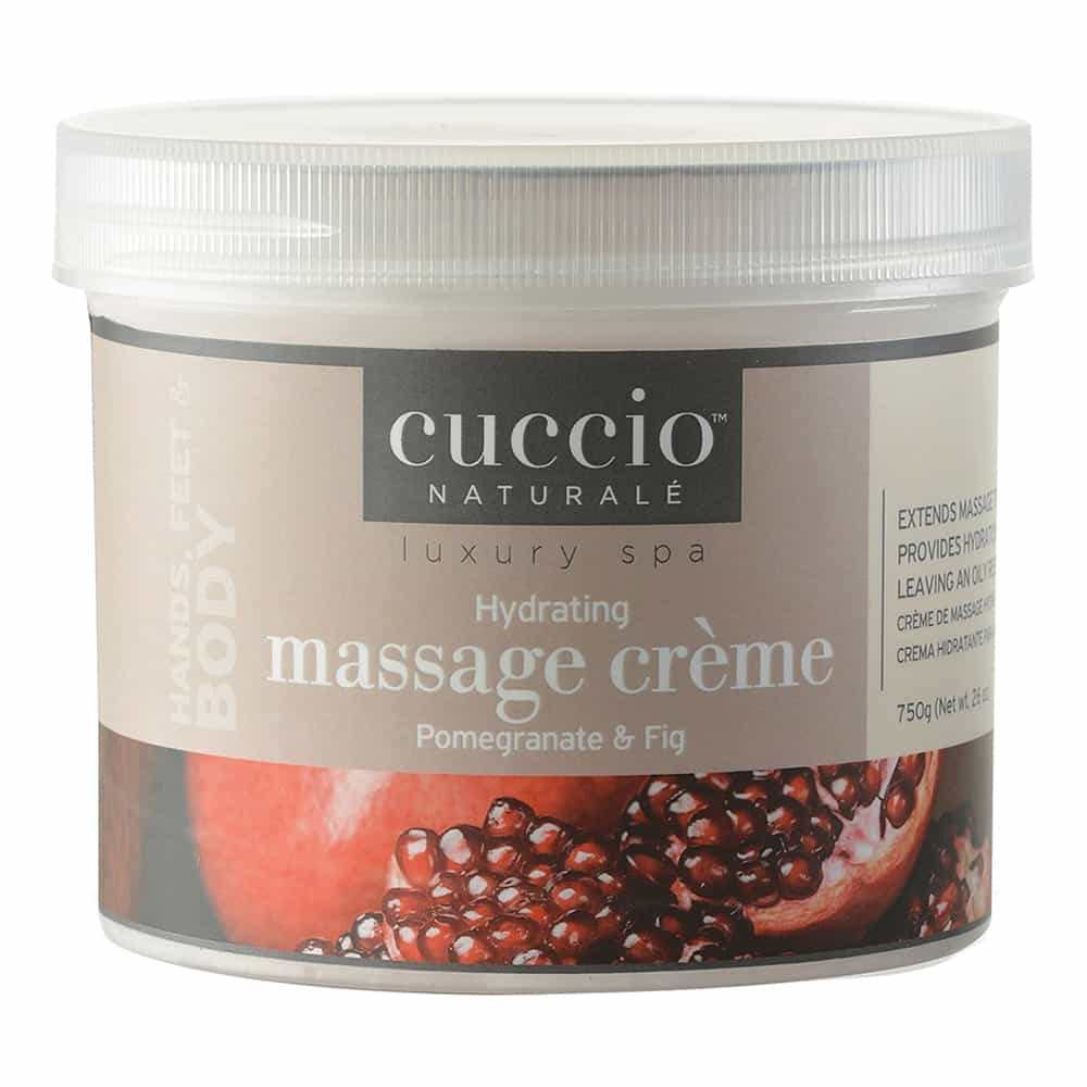 White Smoke Cuccio Hydrating Massage Creme Pomegranate & Fig 26oz 3129-C