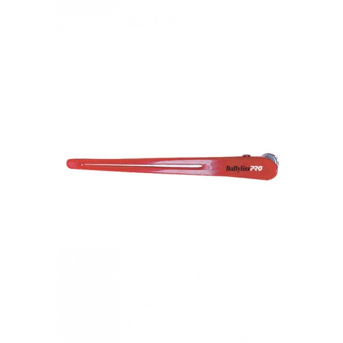 White Smoke Babyliss PRO All Purpose Clips Red 6pk