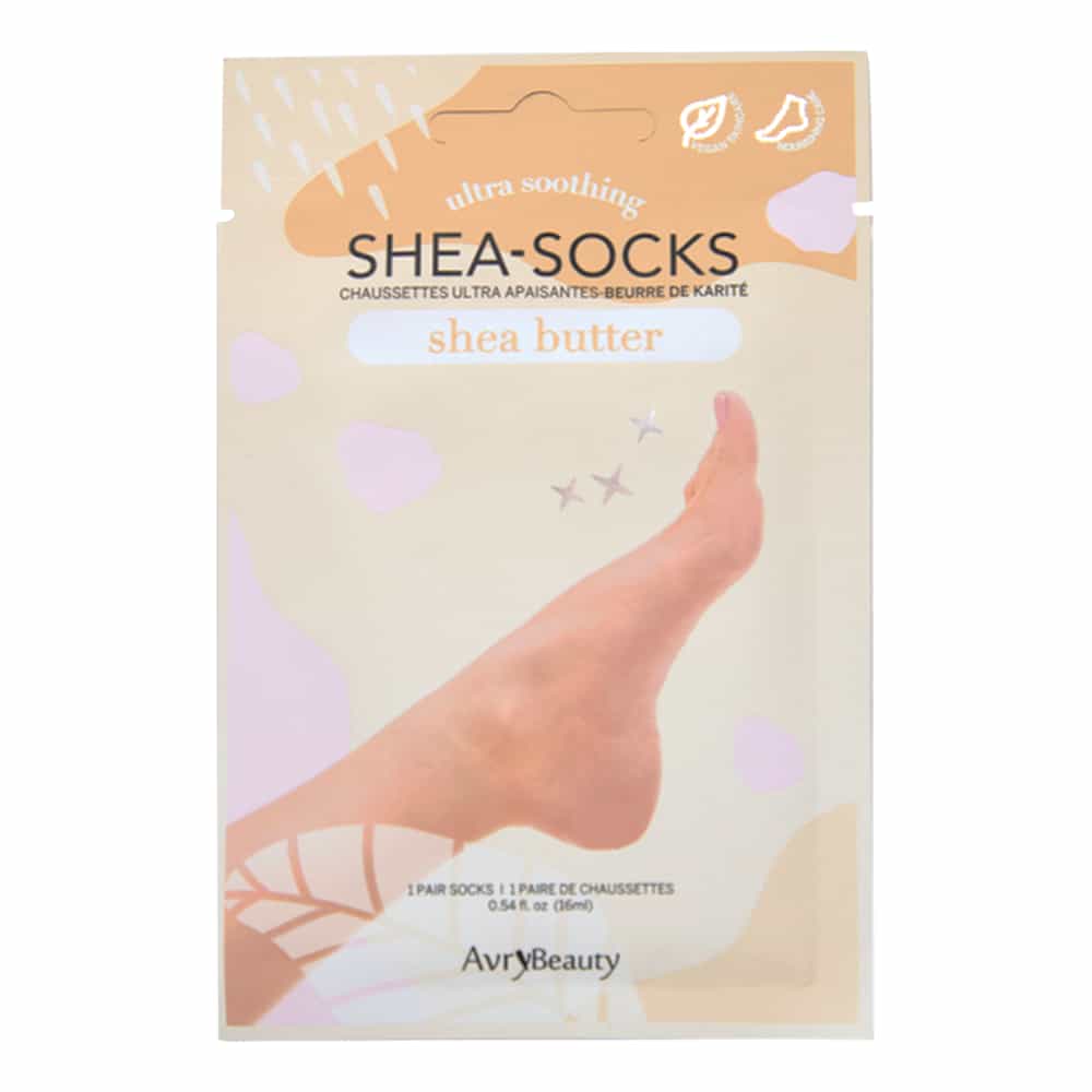 Light Gray AvryBeauty Shea Butter Socks 1pair AS001SHEA 00732