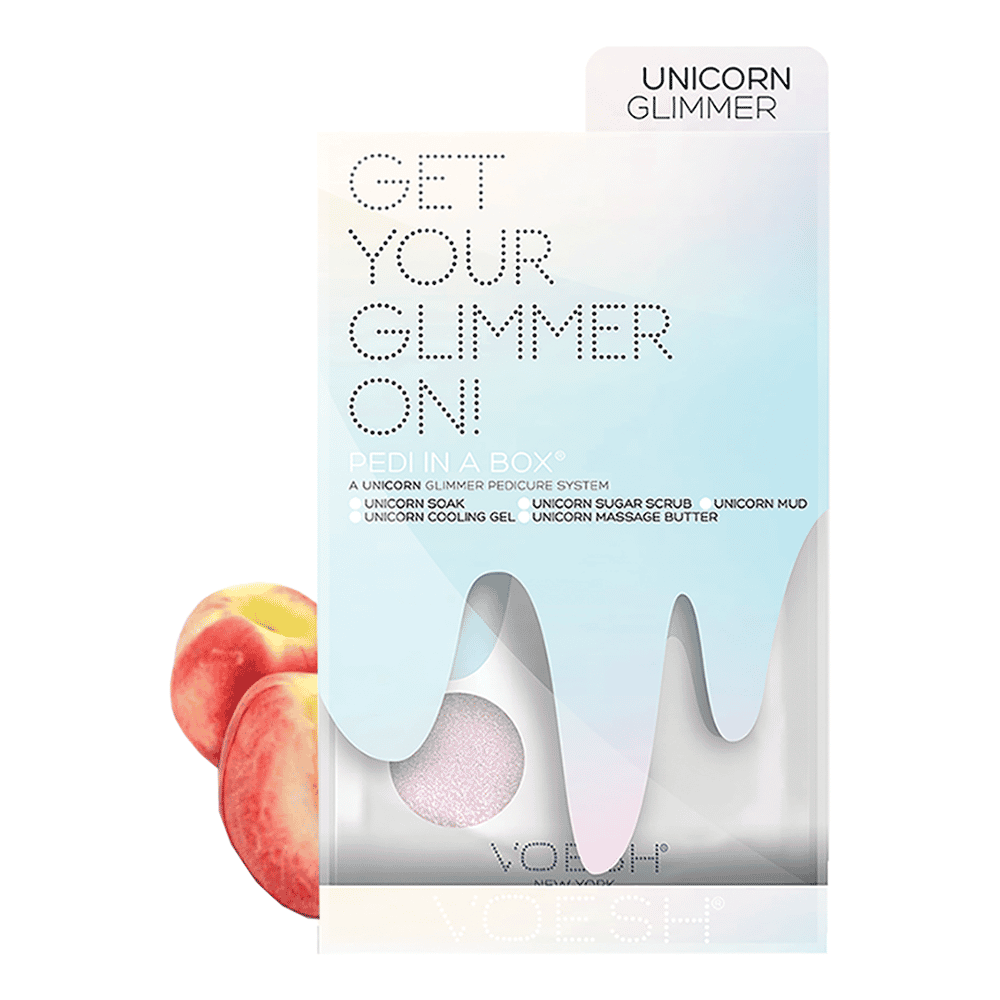 White Smoke Voesh Pedi In A Box Unicorn Glimmer VPC507UCN/02028