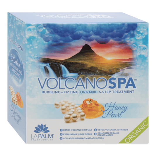 Light Gray La Palm Natural Volcano Spa - Honey Pearl LP506