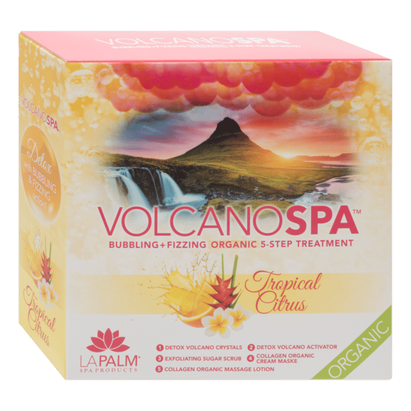 Light Gray La Palm Natural Volcano Spa - Tropical Citrus LP509/02710