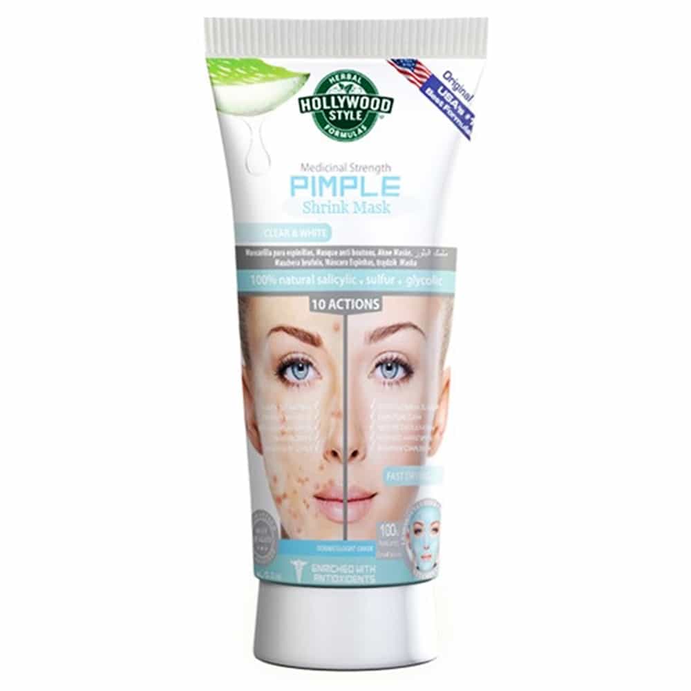 White Smoke Hollywood Style Pimple Shrink Mask 5.3 oz /150 ml 50275