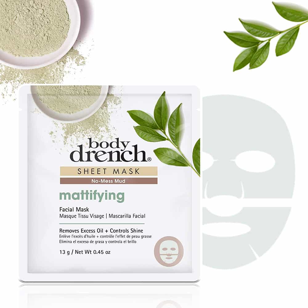 White Smoke Body Drench Mattifying Sheet Mask 13 g/0.45 fl oz 72441