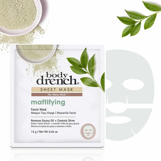 White Smoke Body Drench Mattifying Sheet Mask 13 g/0.45 fl oz 72441