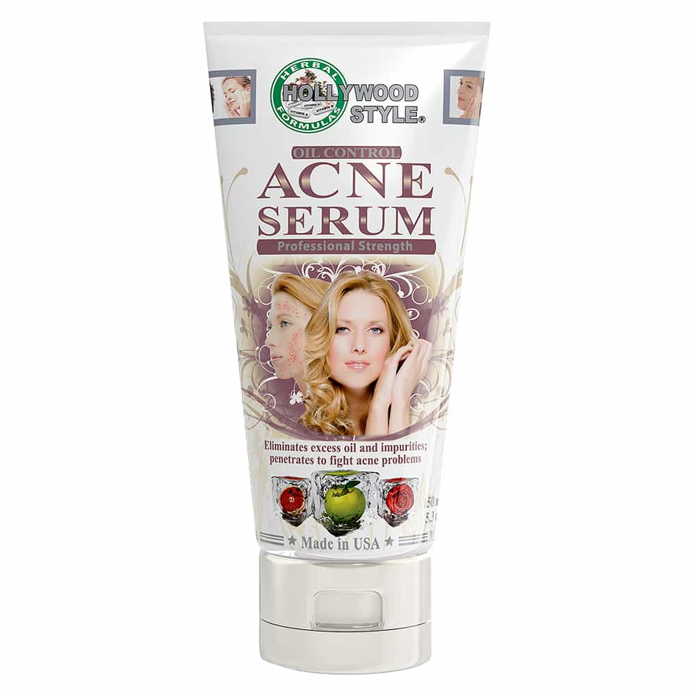 White Smoke Hollywood Style Oil Control Acne Serum 5.3oz.