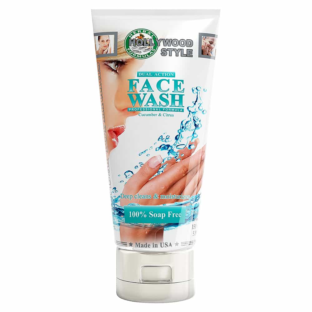 White Smoke Hollywood Style Dual Action Face Wash 5.3oz.