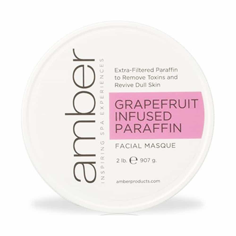 White Smoke Amber Grapefruit Infused Facial Paraffin 14 oz