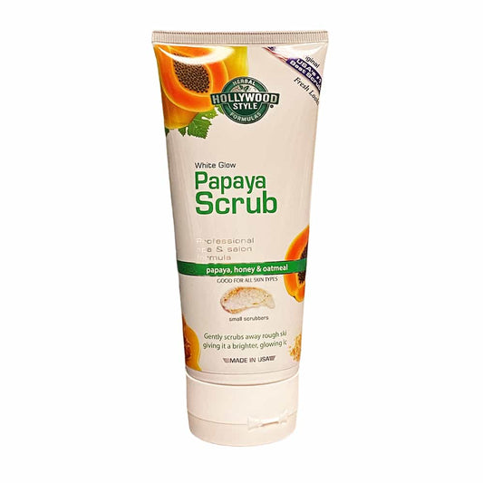 White Smoke Hollywood Style White Glow Papaya Scrub 5.3oz/150ml