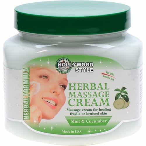 White Smoke Hollywood Style Facial Herbal Massage Cream 20oz 75560
