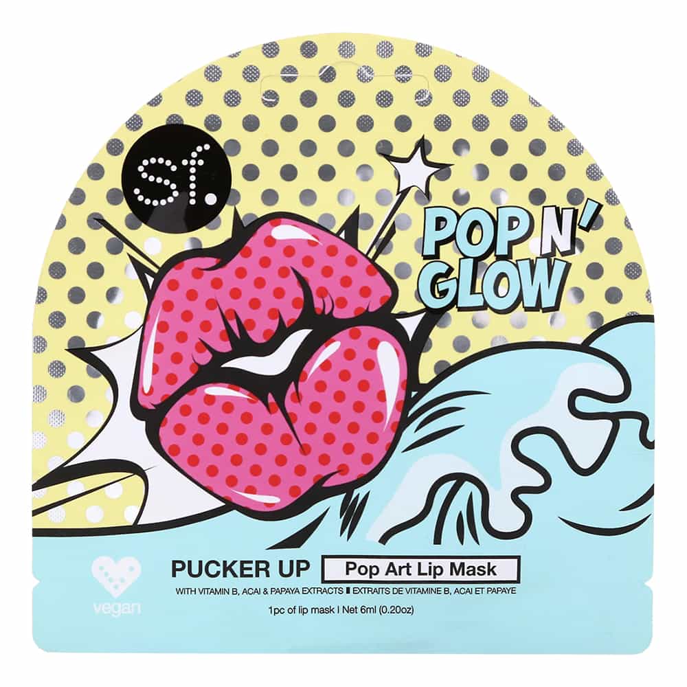 White Smoke SKINFORUM Pop N' Glow Pucker Up Lip Mask SPLM030ACI 20752