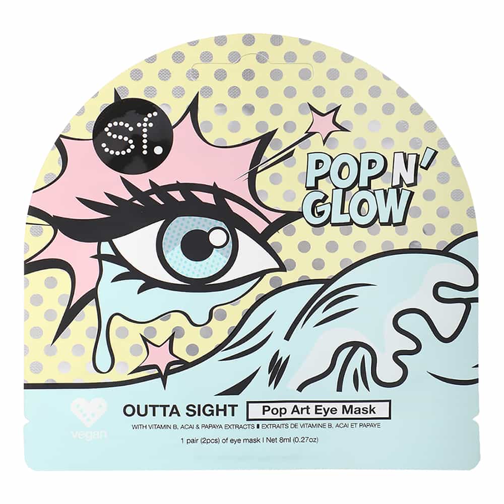 White Smoke SKINFORUM Pop N' Glow Outta Sight Eye Mask SPEM030ACI 20769