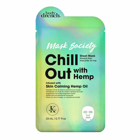 White Smoke Body Drench Chill Out W/Hemp Sheet Mask 23 ml/0.77 oz 28538