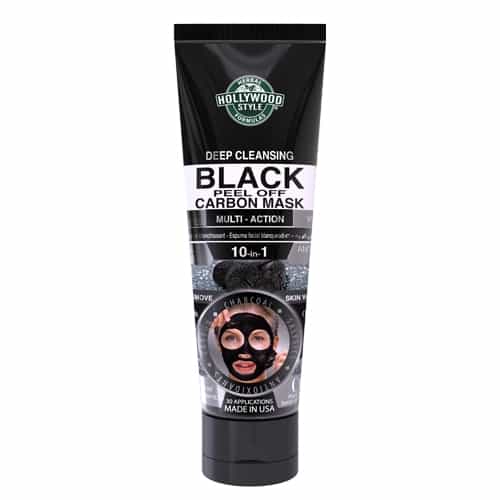 White Smoke Hollywood Style Charcoal Black Peel Off Mask 3.2 oz 37012