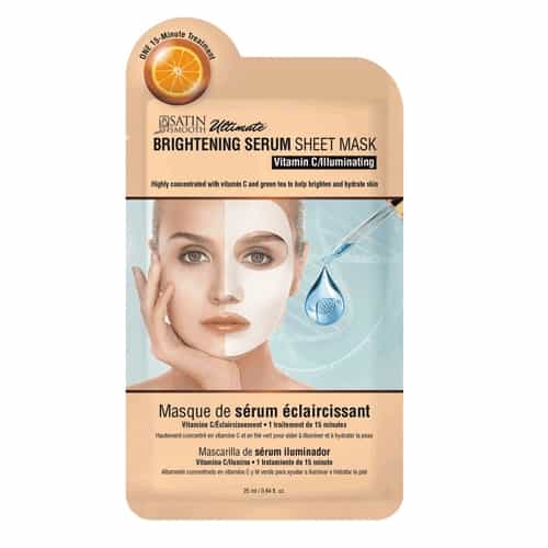 Tan Satin Smooth Brightening Serum Sheet Mask 814075 / 37684