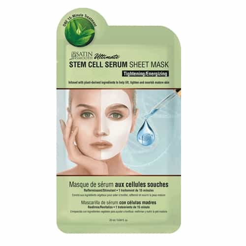 Tan Satin Smooth Stem Cell Serum Sheet Mask 814088 / 37688