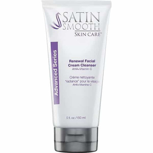 White Smoke Satin Smooth Renewal Facial Cream Cleanser 5 fl. oz. 30436