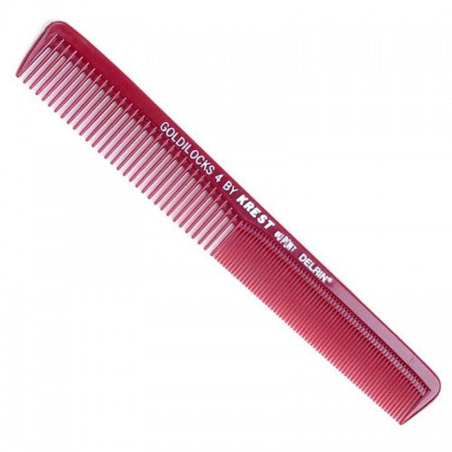 White Smoke Dannyco Goldielocks Wave Comb With Ruler Measure