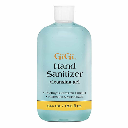 Light Blue Gigi Hand Sanitizer Cleansing Gel 18.5 fl oz/544 ml