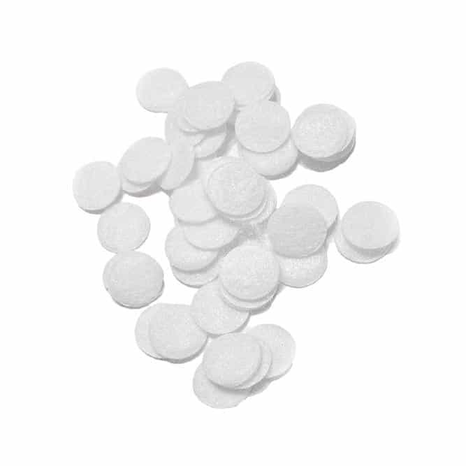 White Smoke Small Filter For Diamond Dermabrasion Machine 30pk 00708