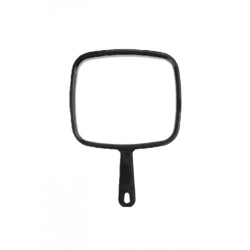 White Smoke Wahl Traditional Barbers Handheld Mirror