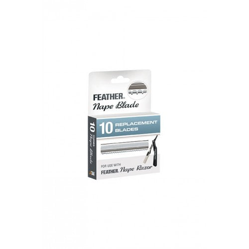 White Smoke Feather Nape Blades Only 10pk F1-30-300