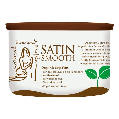 White Smoke Satin Smooth Organic Soy Wax 14oz