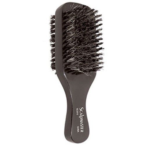 White Smoke Scalpmaster 2-Sided Boar Bristle Club Brush