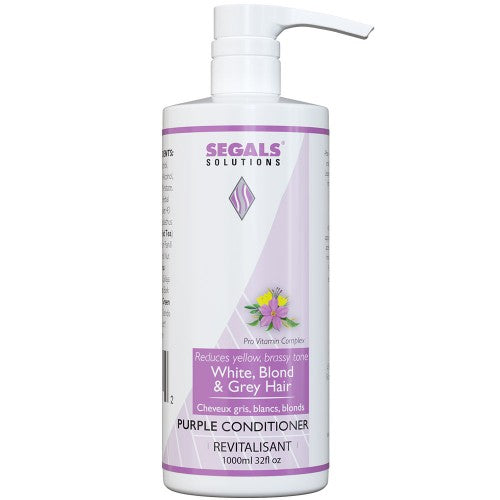 White Smoke Segals Grey White Blond Purple Conditioner 32oz