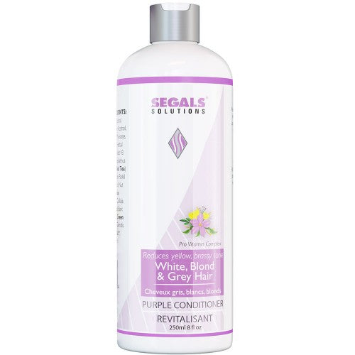 White Smoke Segals Grey White Blond Purple Conditioner 8oz