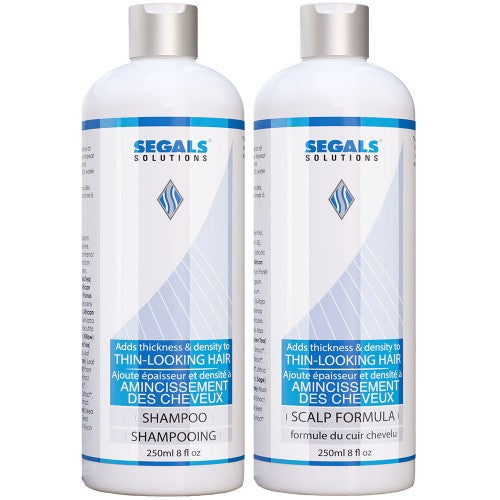 White Smoke Segals Thin-Looking Shampoo & Scalp Formula Duo
