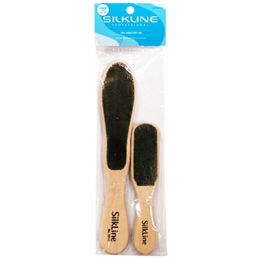 White Smoke Silkline Two-Sided Foot File Med/Coarse 2Pk- 531DUONC /00183