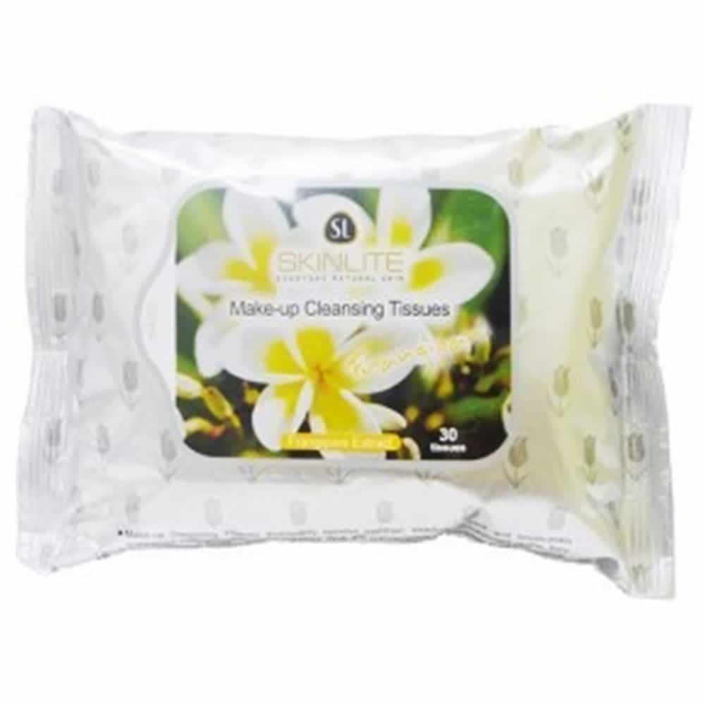 White Smoke Skinlite Make-Up Cleansing 30 Tissues - Frangipani