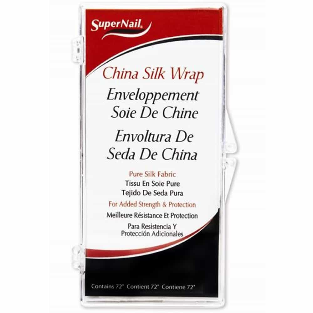 White Smoke Supernail China Silk Wrap 72" Wrap