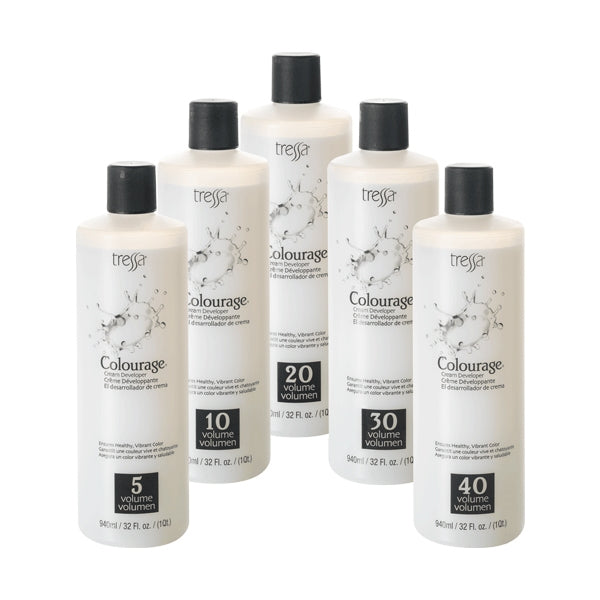 White Smoke Tressa  Colourage   Developer  40V  32oz